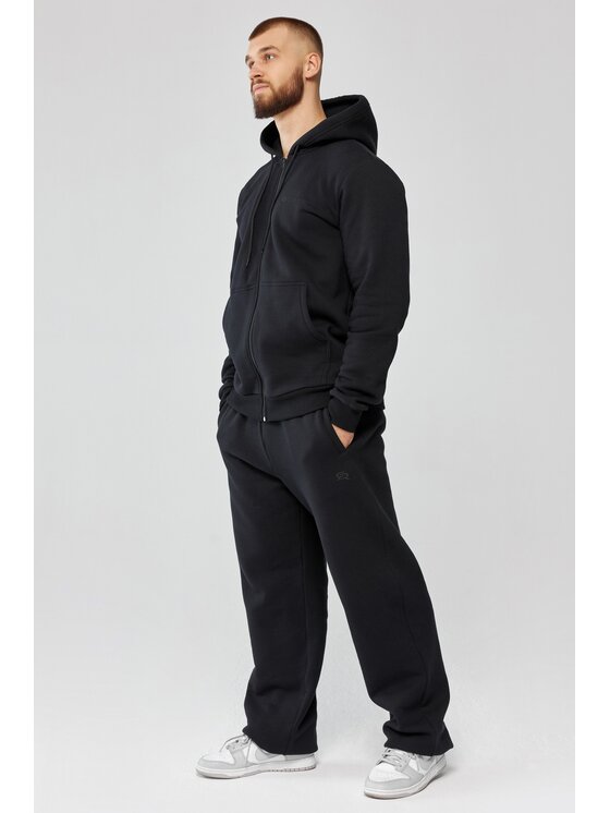ROUGH RADICAL ROUGH RADICAL Bluza TRACK HOODIE ZIP Czarny Oversize