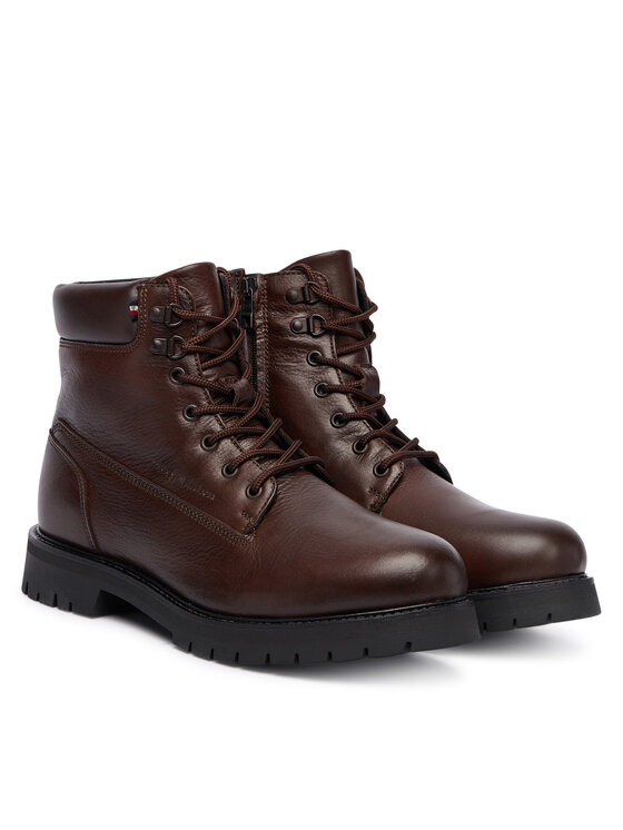 Tommy Hilfiger Tommy Hilfiger Schnürstiefeletten Flex Th Outdoor Rs FM0FM05600 Braun