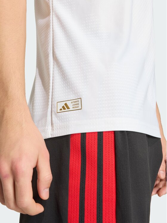 adidas adidas Koszulka techniczna 167876 Biały Slim Fit