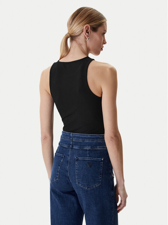 Guess Guess топ W6RP39 KD092 Черен Regular Fit