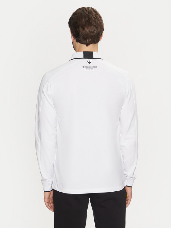 Aeronautica Militare Aeronautica Militare Polokošile 242PO1824J612 Bílá Regular Fit