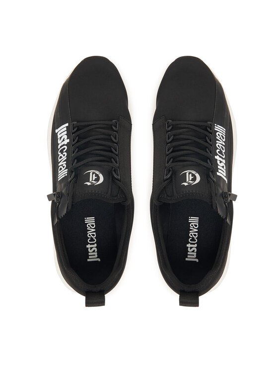 Just Cavalli Just Cavalli Sportcipők 80QA3SA2 ZSE70 Fekete