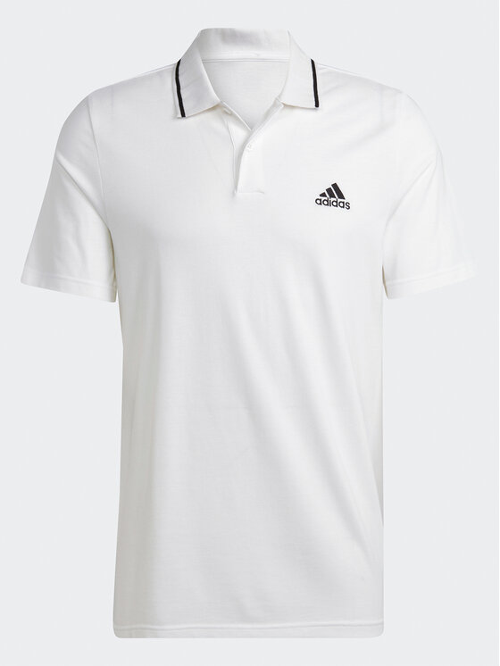 adidas adidas Polokošile Essentials Piqué Small Logo Polo Shirt IC9315 Bílá Regular Fit