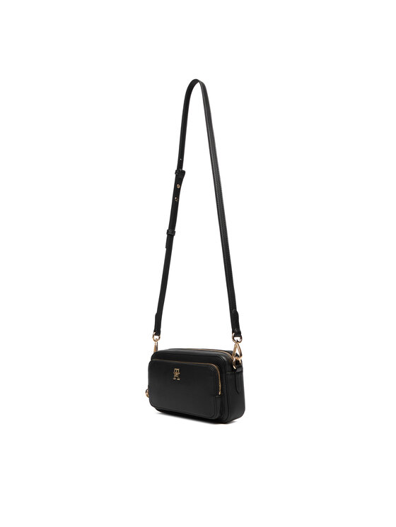 Tommy Hilfiger Tommy Hilfiger Kabelka Th Icon Camera Bag AW0AW18120 Čierna