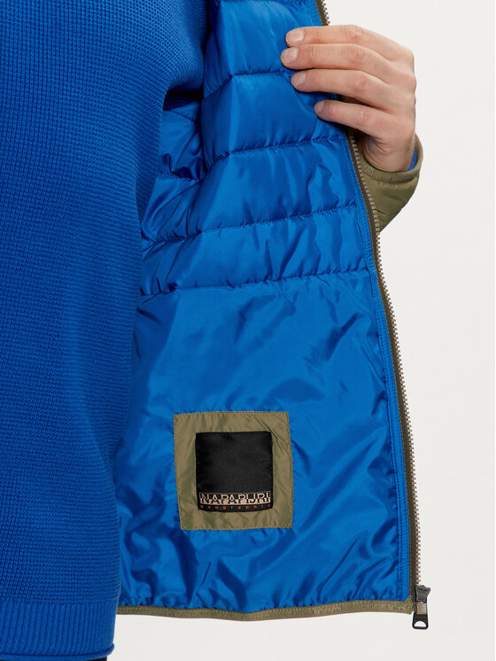Napapijri Napapijri Übergangsjacke Acalmar 6 NP0A4H1Y Grün Regular Fit
