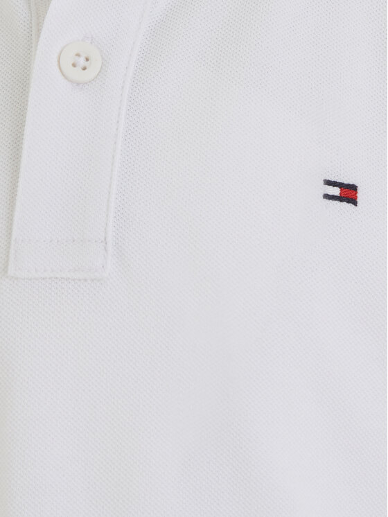 Tommy Hilfiger Tommy Hilfiger Polokošeľa Flag KB0KB09103 Biela Regular Fit
