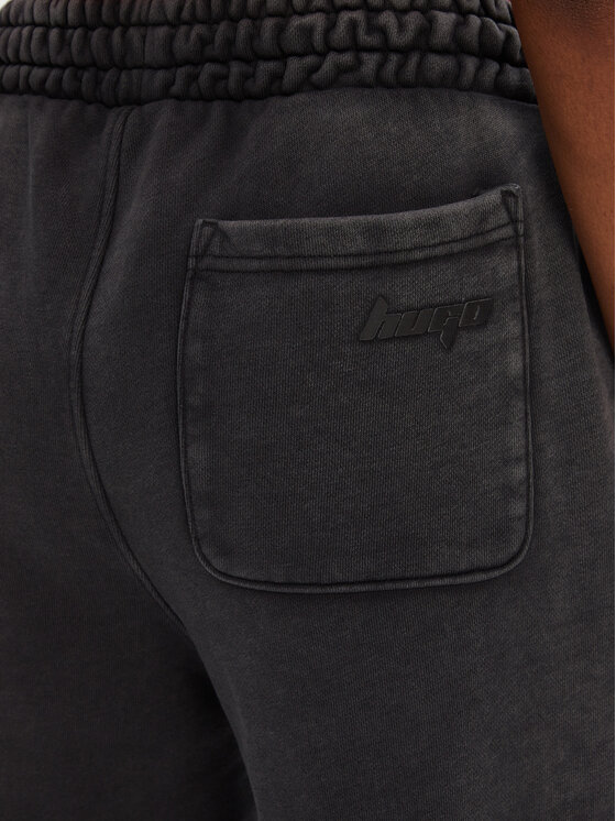 HUGO HUGO Spodnie dresowe Nolasa_B 50545019 Czarny Loose Fit