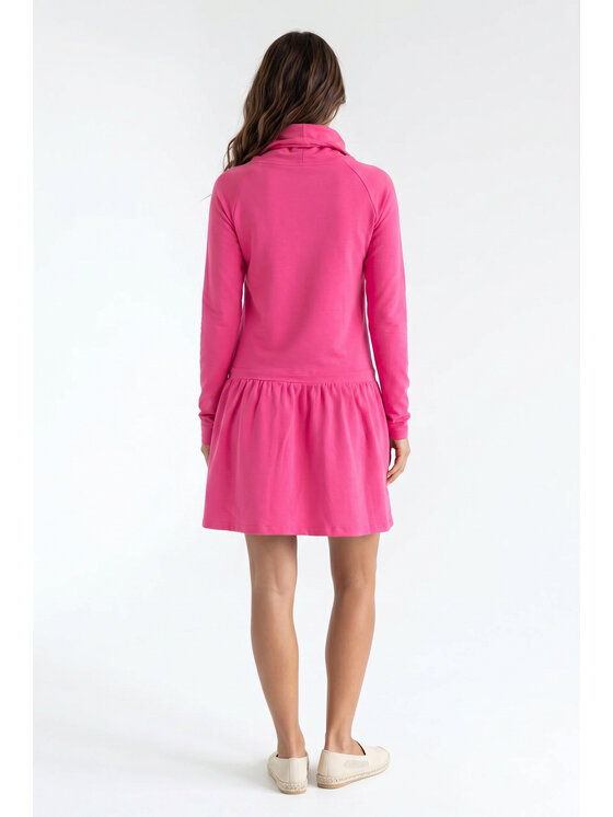 FIGL FIGL Sukienka codzienna M1378 Fioletowy jasny Straight Fit