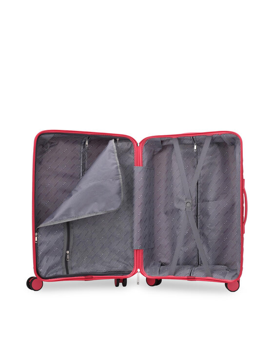 Semi Line Semi Line Valigia grande T5909-4 Rosa