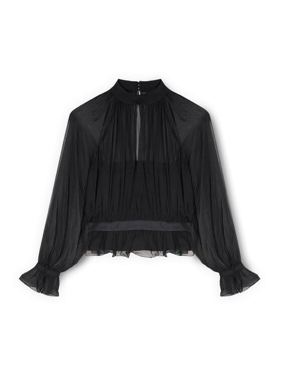 Motivi Motivi Blusa 2729Q001890N033 Nero Regular Fit