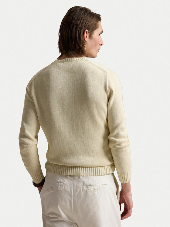 Polo Ralph Lauren Polo Ralph Lauren Sveter 710810846035 Écru Regular Fit