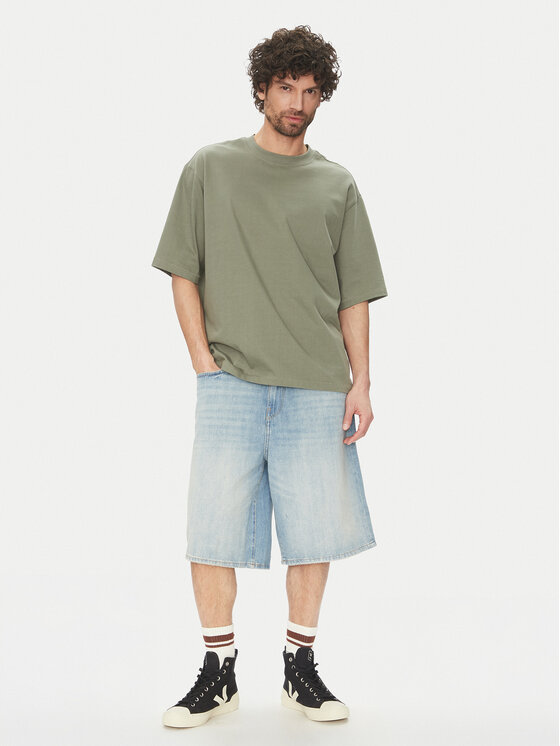 Only & Sons Only & Sons Дънкови шорти Carl 22032958 Син Balloon Fit