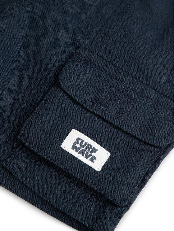 Coccodrillo Coccodrillo Pantaloncini di tessuto WC5119501HBK Blu scuro Regular Fit