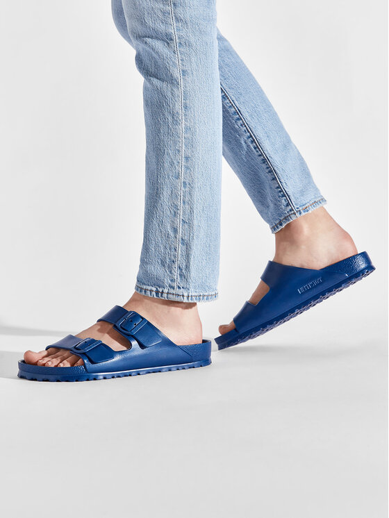 Birkenstock Birkenstock Klapki Arizona Eva 1019051 Granatowy