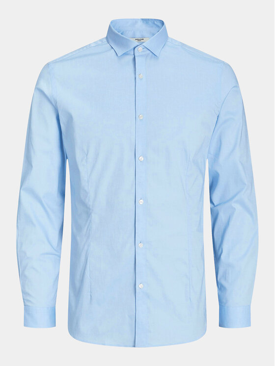 Jack & Jones Jack & Jones Koszula Parma 12097662 Niebieski Super Slim Fit