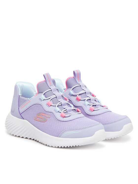 Skechers Skechers Sneakersy Bounder-Simple Cute 303585L/LAV Fioletowy