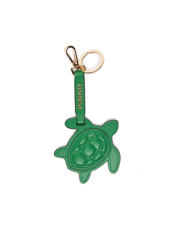 PINKO PINKO Obesek Turtle Keychain 105035 A2IL Zelena
