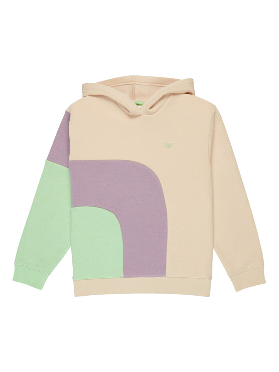 Roxy Roxy Majica dugih rukava Remember The Name ERGFT04032 Bež Relaxed Fit