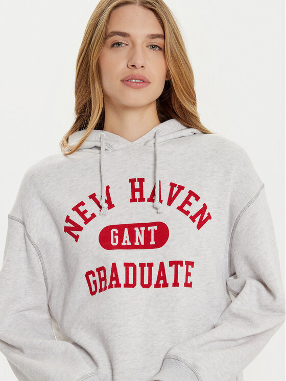 Gant Gant Суитшърт 4201250 Сив Regular Fit