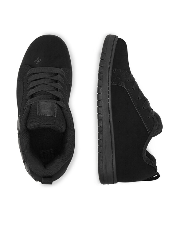 DC DC Sneakersy COURT GRAFFIK ADBS100207-BB2 Czarny
