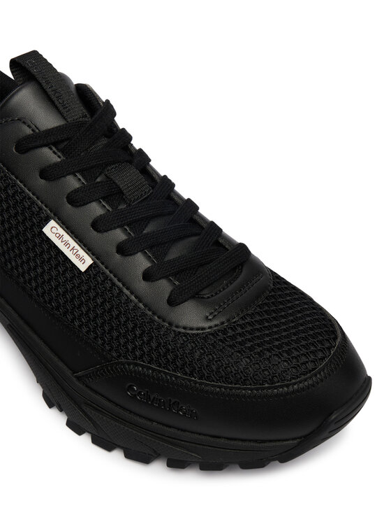 Calvin Klein Calvin Klein Sneakersy Hike Runner Laceup Mesh HM0HM02240 Černá