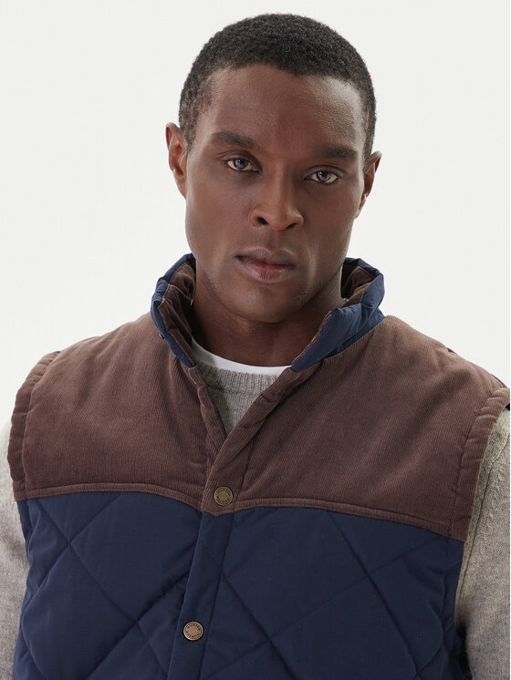Hunter Hunter Weste Tranent HARM0002252 Dunkelblau Regular Fit