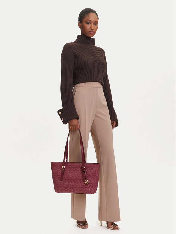 MICHAEL Michael Kors MICHAEL Michael Kors Handtasche Quinn 30T5GQNT2V Dunkelrot