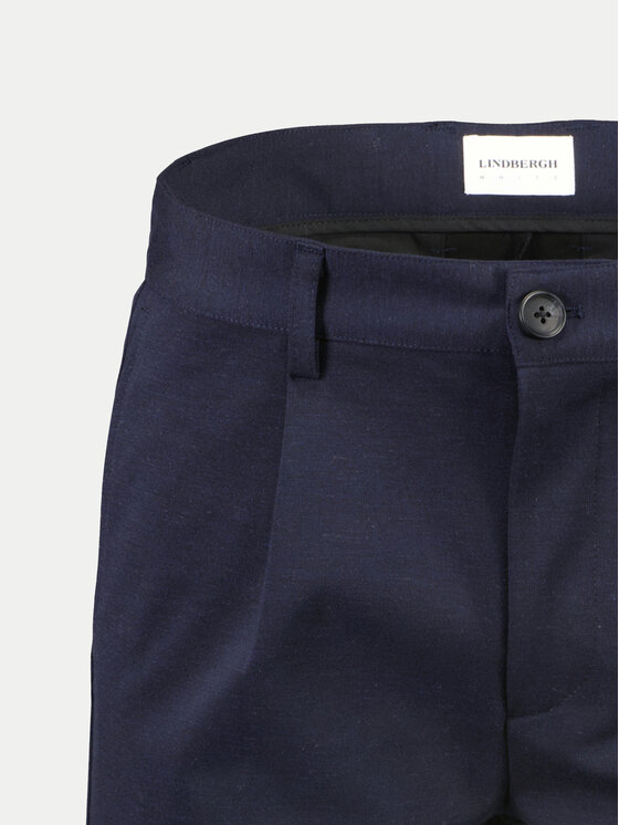 Lindbergh Lindbergh Šortky z materiálu 30-501024 Tmavomodrá Regular Fit