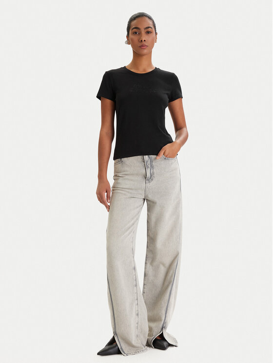 Armani Exchange Armani Exchange Marškinėliai XW002293 AF17173 UC001 Juoda Slim Fit