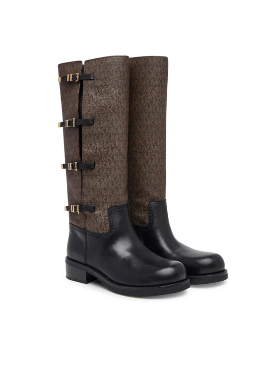 MICHAEL Michael Kors MICHAEL Michael Kors Kozačky Darrington 40F5DTFB7L Černá