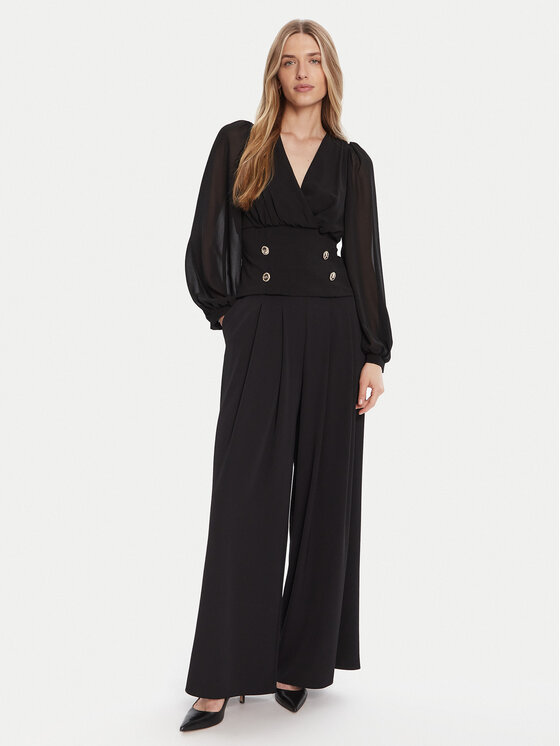 Rinascimento Rinascimento Palazzohose CFC0125495003 Schwarz Wide Leg