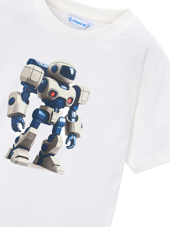 Mayoral Mayoral T-shirt 3066 Bijela Regular Fit