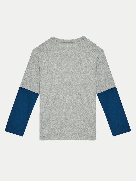 United Colors Of Benetton United Colors Of Benetton Majica 3I1XC10JG Siva Regular Fit
