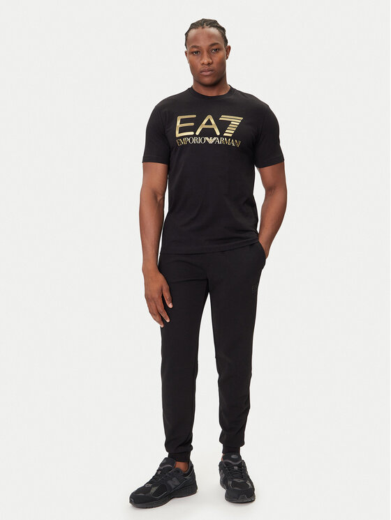 EA7 Emporio Armani EA7 Emporio Armani T-Shirt 7M001189 AF17789 UC001 Černá Regular Fit