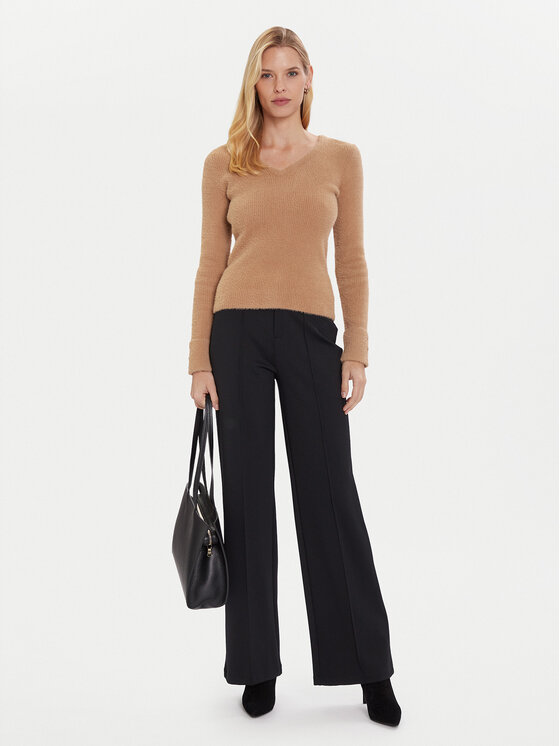 Morgan Morgan Kampsun 212-MOOVE Pruun Regular Fit