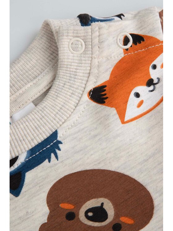 Coccodrillo Coccodrillo Body dziecięce ZC5113201XXB-022 Kolorowy Regular Fit