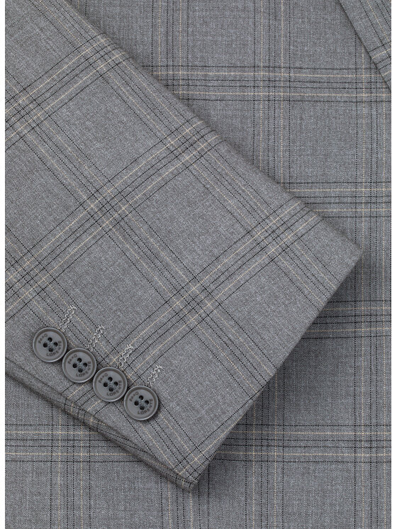 Pako Lorente Pako Lorente Marynarka P23WF-3G-012 Szary Slim Fit
