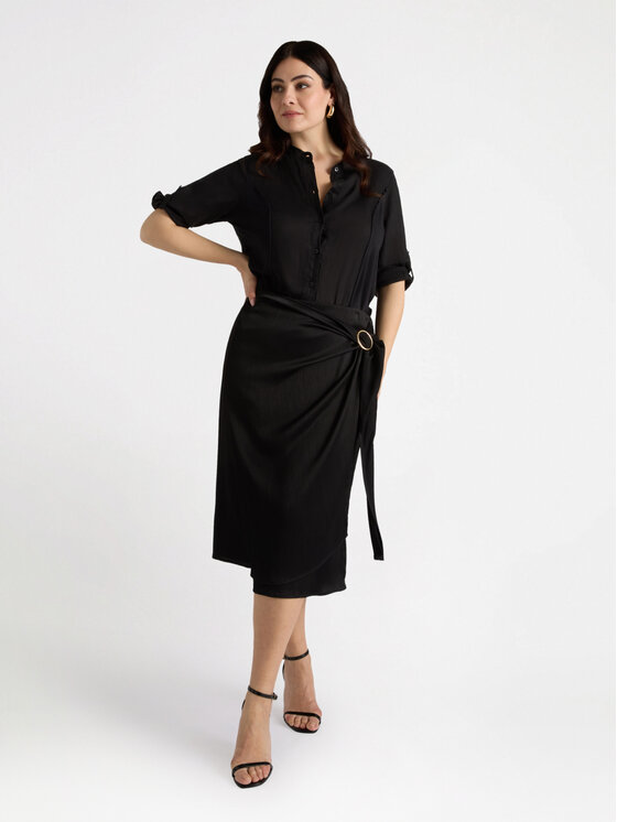 Fiorella Rubino Fiorella Rubino Gonna 1205T000356N033 Nero Regular Fit