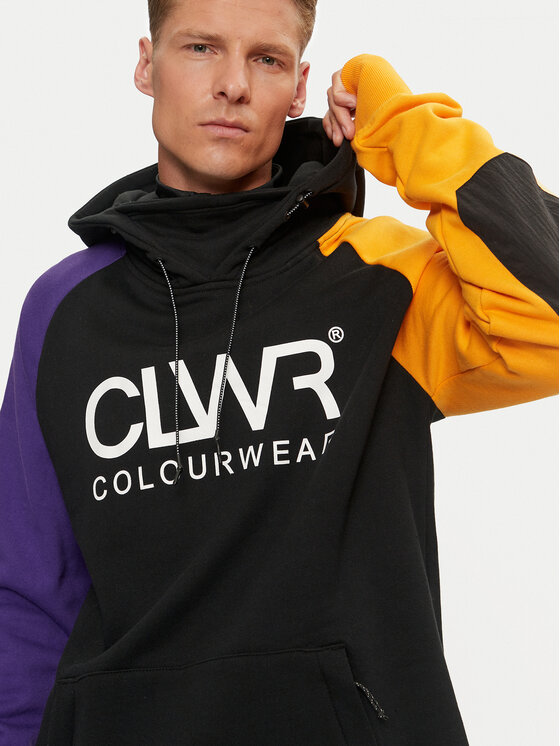 Colourwear Colourwear Bluza Bowl 7010303 Czarny Regular Fit