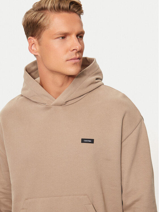 Calvin Klein Calvin Klein Суитшърт K10K112748 Бежов Comfort Fit