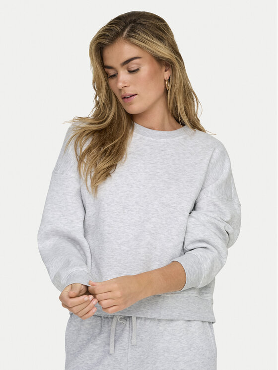 ONLY ONLY Bluză Best 15338727 Gri Regular Fit