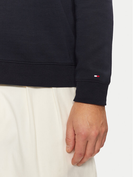 Tommy Hilfiger Tommy Hilfiger Pulóver Icon MW0MW38349 Sötétkék Regular Fit