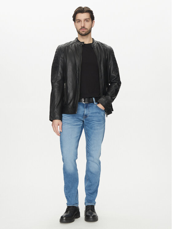 Mustang Mustang Farmer Oregon 1014374 Kék Slim Fit