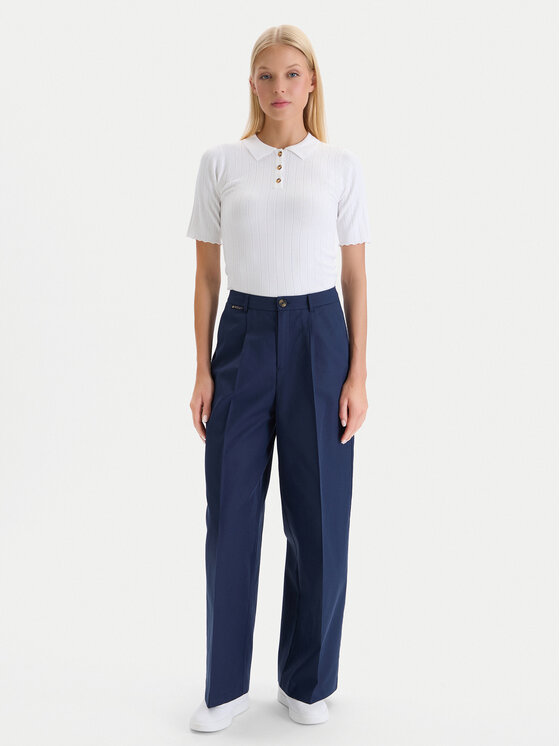 Beverly Hills Polo Club Beverly Hills Polo Club Riidest püksid W126-BHLTR-1061-19X Tumesinine Regular Fit