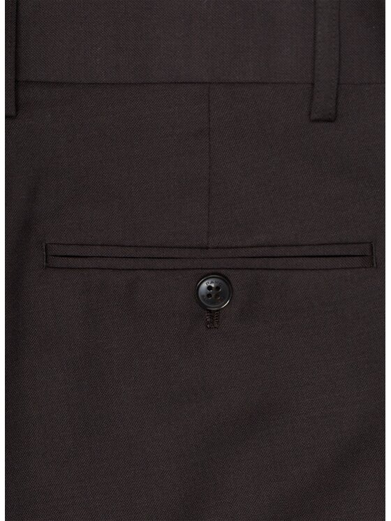Pako Lorente Pako Lorente Spodnie garniturowe P26SF-6G-042 Brązowy Slim Fit