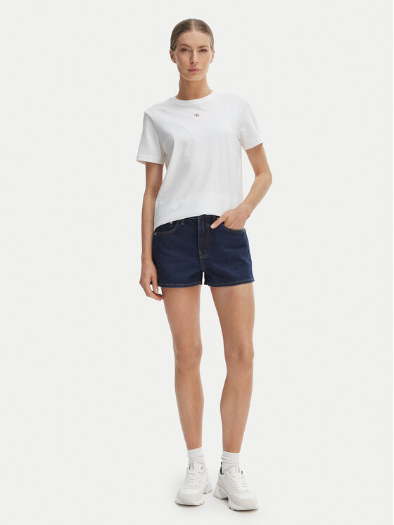 Calvin Klein Jeans Calvin Klein Jeans Tricou LV047F227G Alb Classic Fit