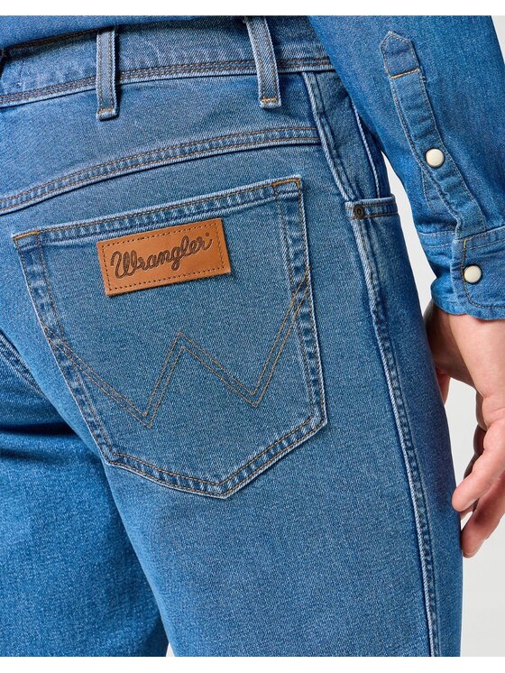 Wrangler Wrangler Jeansy Texas Niebieski Straight Fit