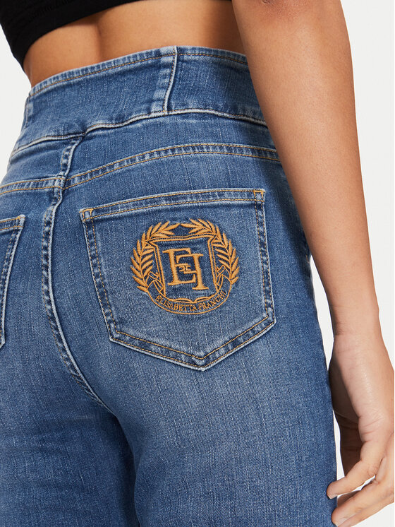 Elisabetta Franchi Elisabetta Franchi Jeans PJ-66S-46E2-V390 Blu Regular Fit