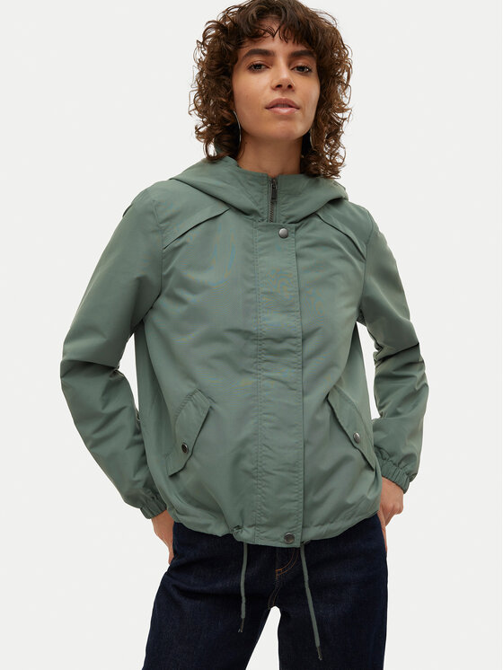 Vero Moda Vero Moda Μπουφάν μεταβατικό Zoa 10278214 Πράσινο Regular Fit
