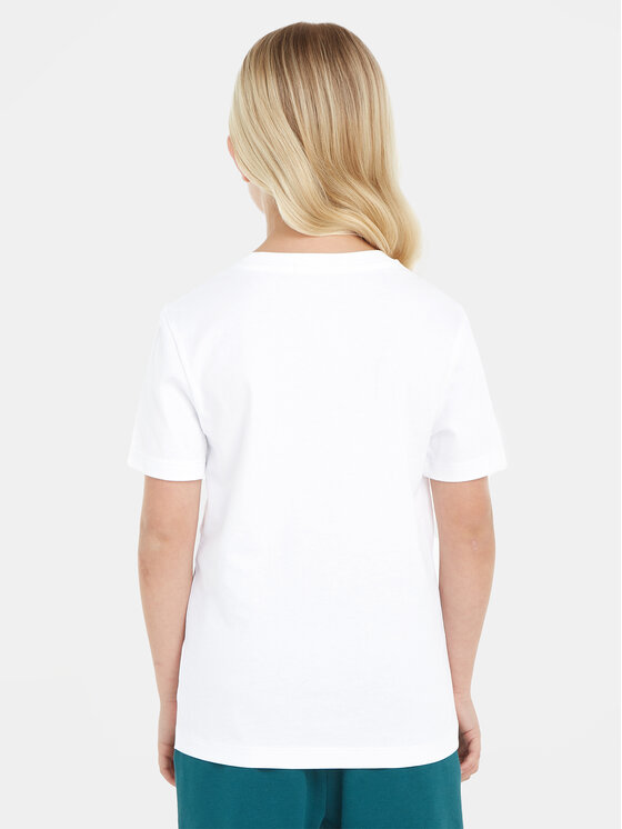 Calvin Klein Jeans Calvin Klein Jeans Тишърт Monogram IU0IU00460 Бял Regular Fit